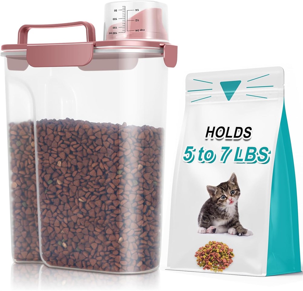 TK Auctions - 6 Qt TBMax Portable Dog Food Storage Container 5-7