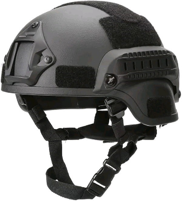 TK Auctions - ACH Tactical Helmet with Side Rails and NVG Mount