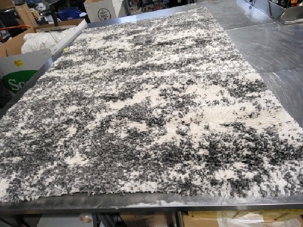 Rosedale Rug Collection TK Auctions - CAM Living Rosedale Shag Area Rug- 5'3×7'4