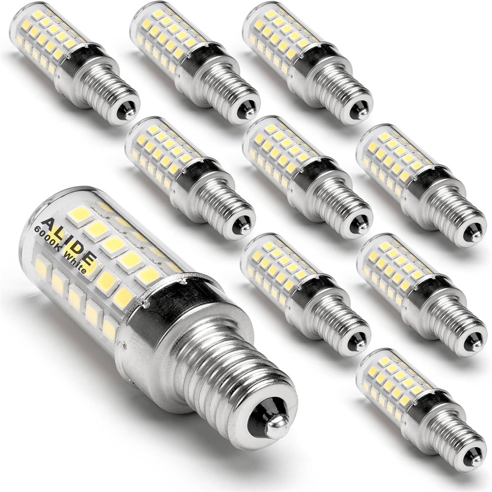TK Auctions - ALIDE E12 LED Candelabra Bulbs 6000K Daylight 6W 550lm ...