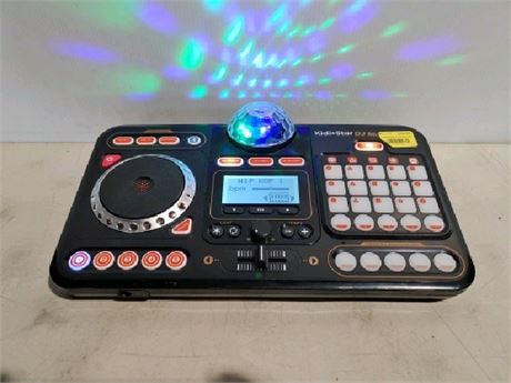 TK Auctions - VTech Kidistar DJ Mixer, English